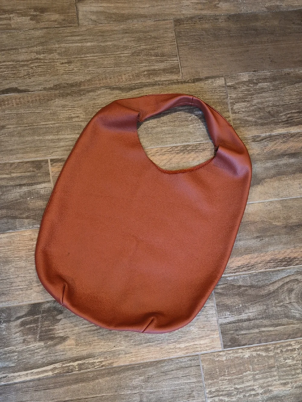 A.P.C. Le Neige Genuine Leather Unlined Hobo Shoulder Bag - Picture 10 of 16